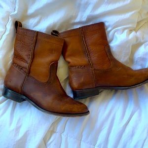 Frye leather ankle boots